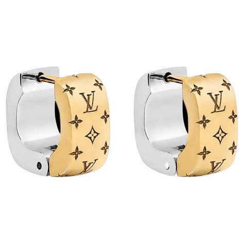 Louis Vuitton nanogram earrings